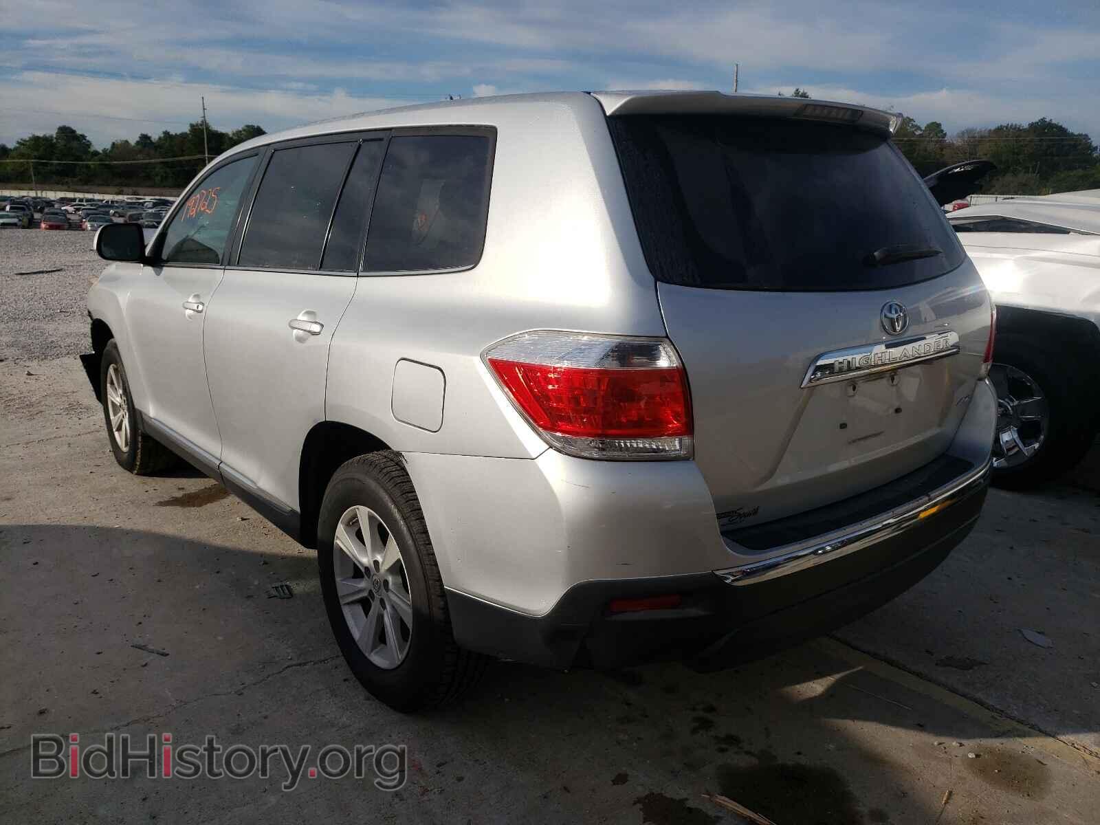 2012 TOYOTA HIGHLANDER - VIN: 5TDBK3EH1CS156987 - Фото 3