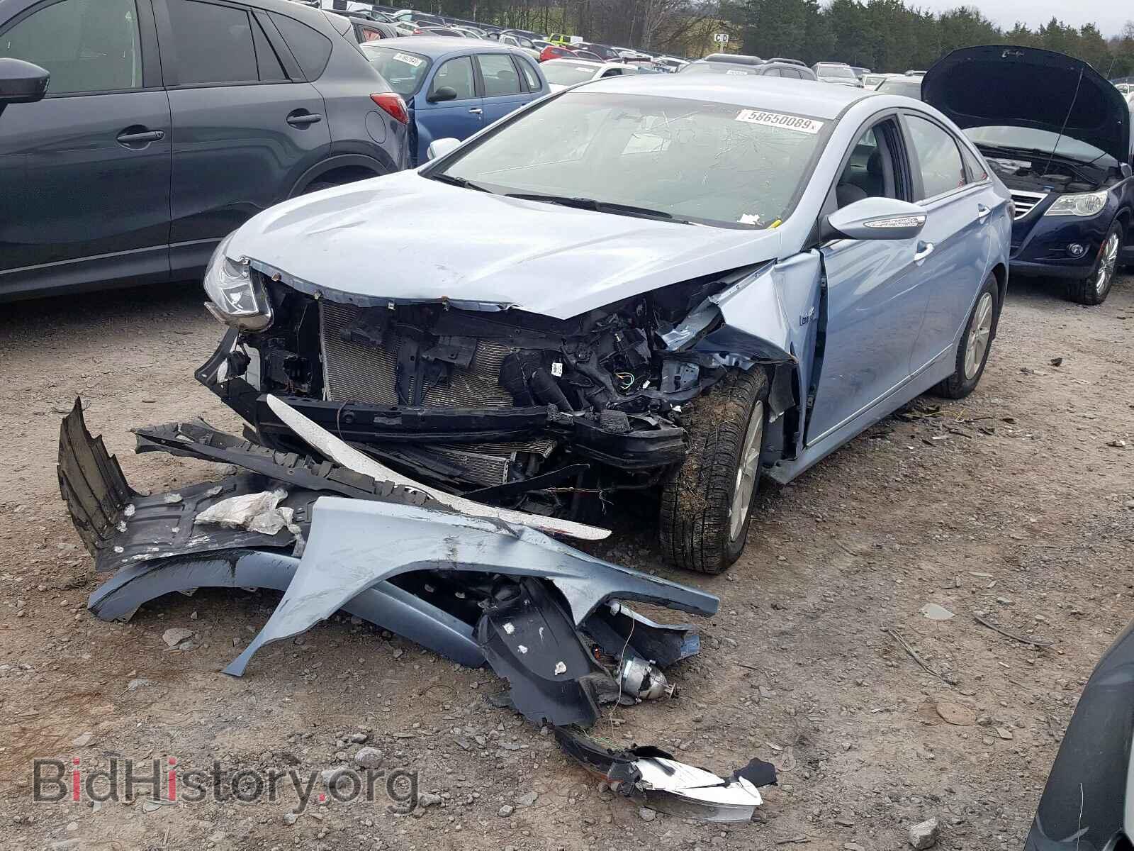 2014 HYUNDAI SONATA - VIN: KMHEC4A45EA117074 - Photo 2