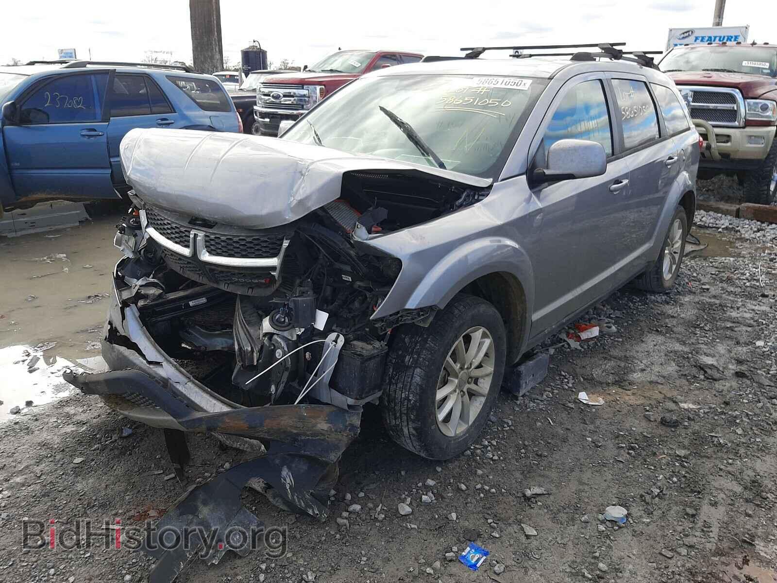 2016 DODGE JOURNEY - VIN: 3C4PDCBB9GT246948 - Фото 2