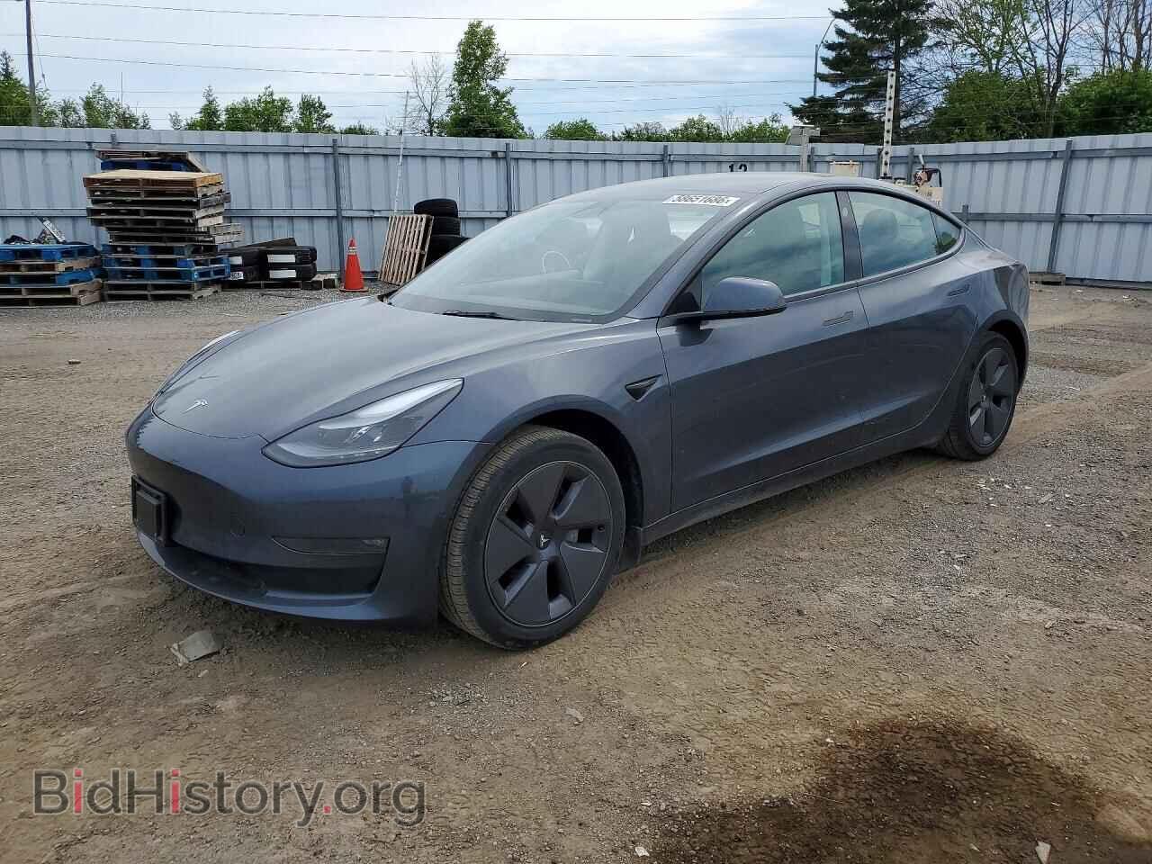 Photo 5YJ3E1EB0NF312357 - TESLA MODEL 3 2022
