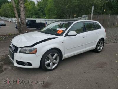 2012 Audi A3 Premium Plus, белый — VIN WAUKEAFM7CA127687, Copart