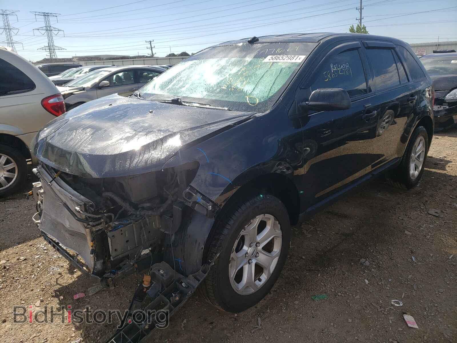 2012 FORD EDGE - VIN: 2FMDK4GC4CBA71669 - Фото 2