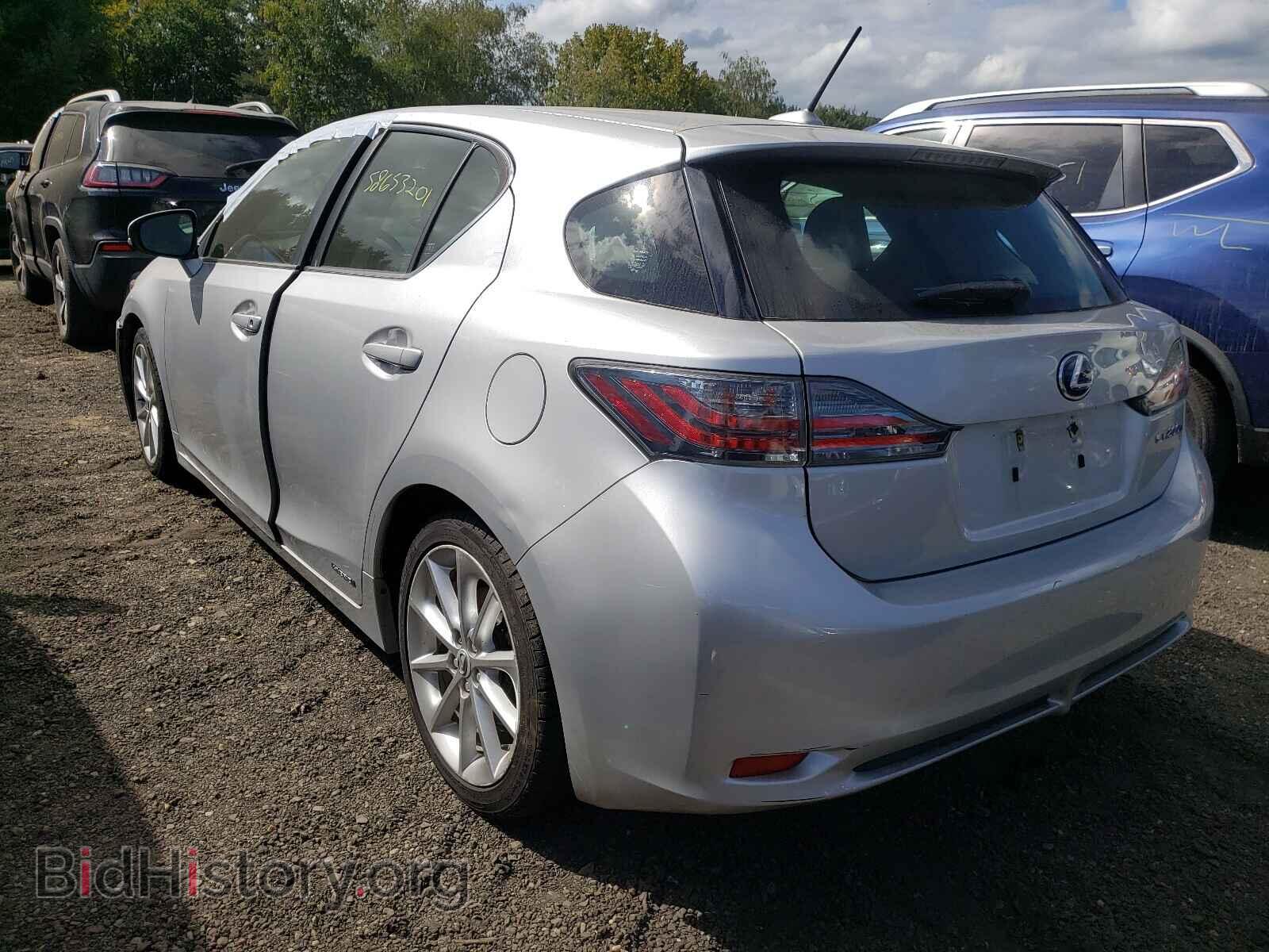 2011 LEXUS CT 200 - VIN: JTHKD5BH4B2033747 - Фото 3