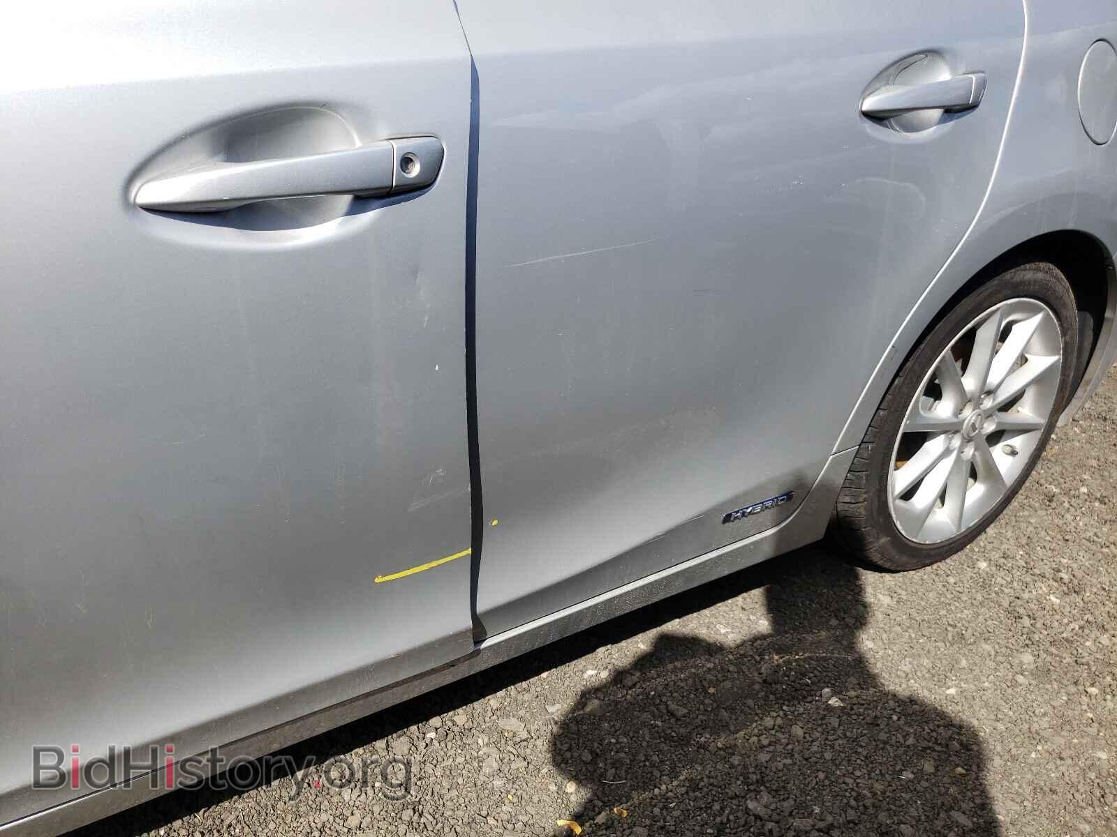 2011 LEXUS CT 200 - VIN: JTHKD5BH4B2033747 - Фото 9