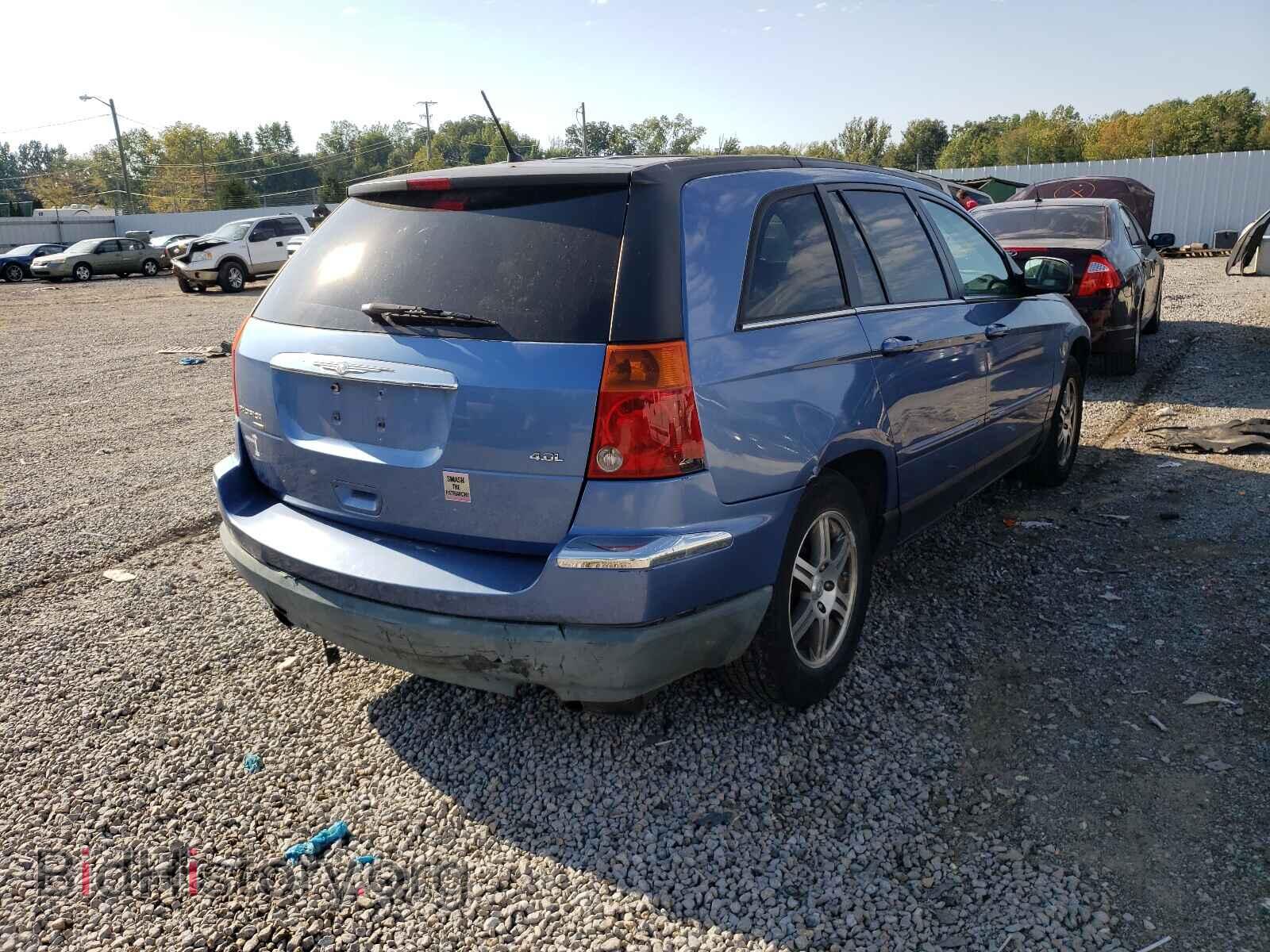 2007 CHRYSLER PACIFICA - VIN: 2A8GM68X77R128378 - Фото 4