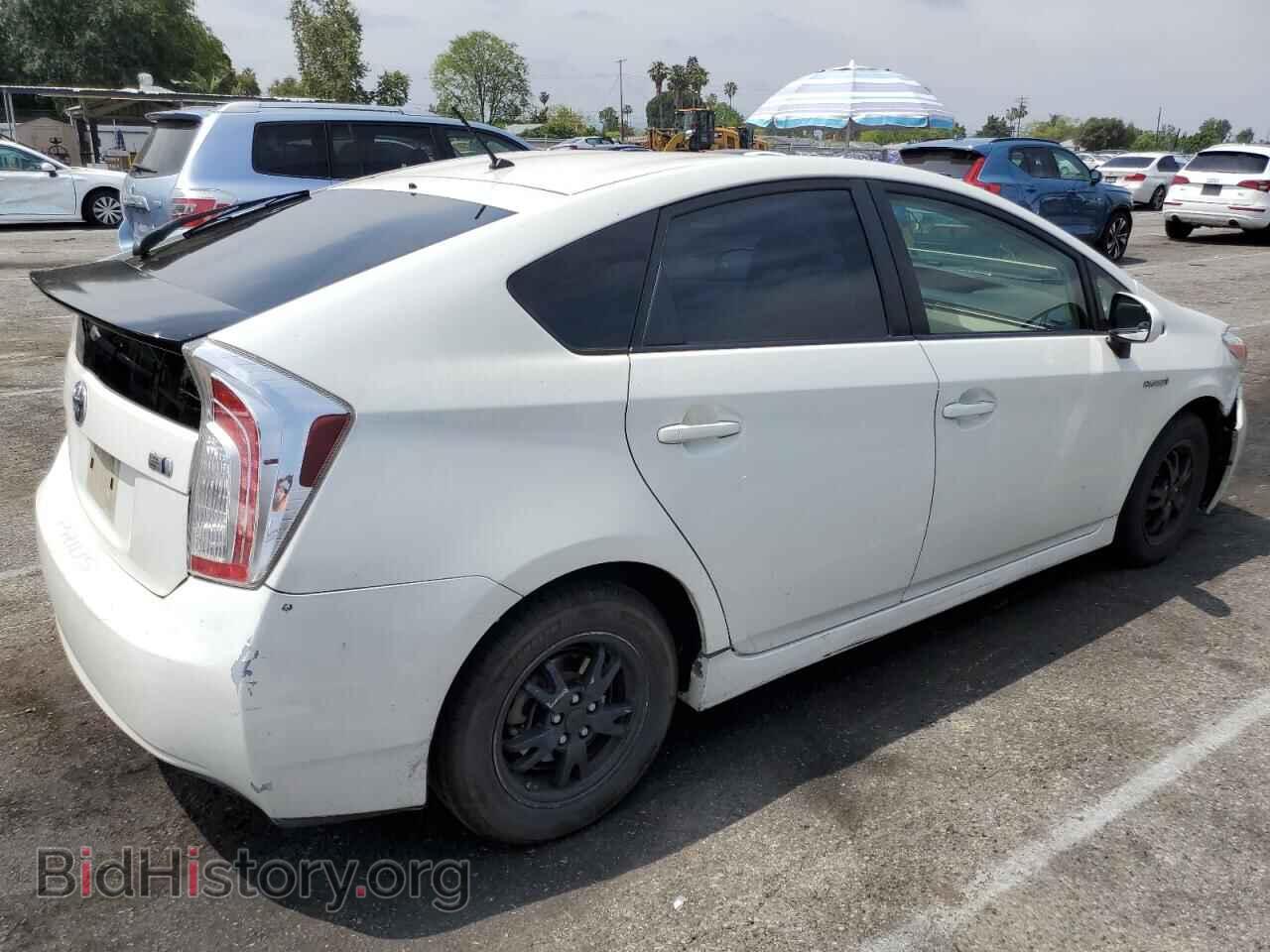 2013 TOYOTA PRIUS - VIN: JTDKN3DU7D1635340 - Фото 3