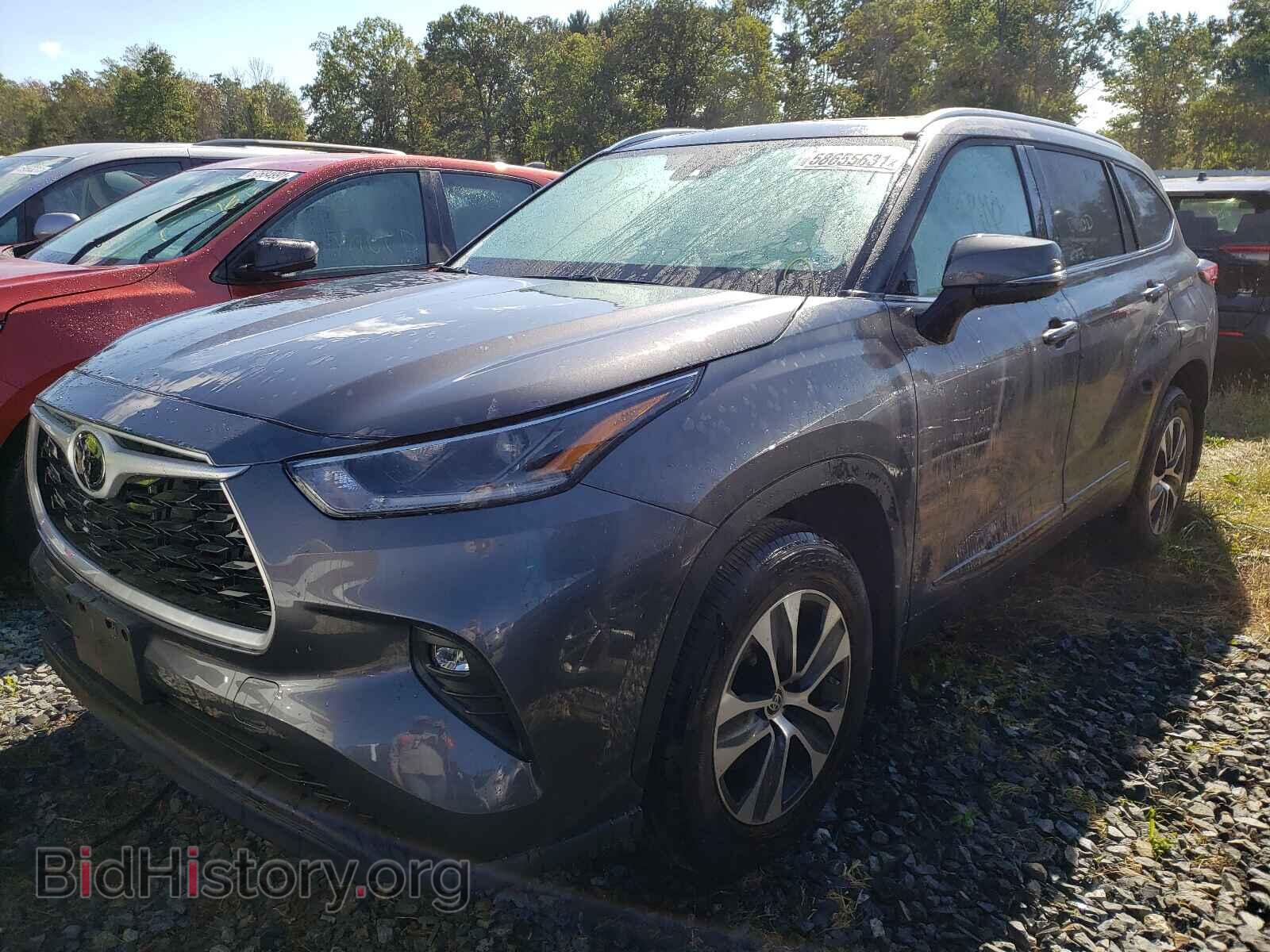 2021 TOYOTA HIGHLANDER - VIN: 5TDGZRBH4MS112492 - Фото 2