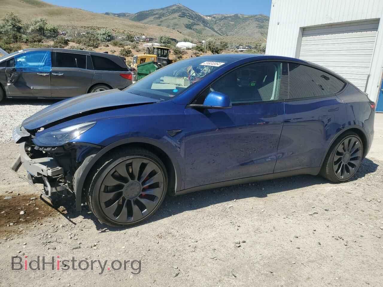 Фотография 7SAYGDEF7NF493352 - TESLA MODEL Y 2022