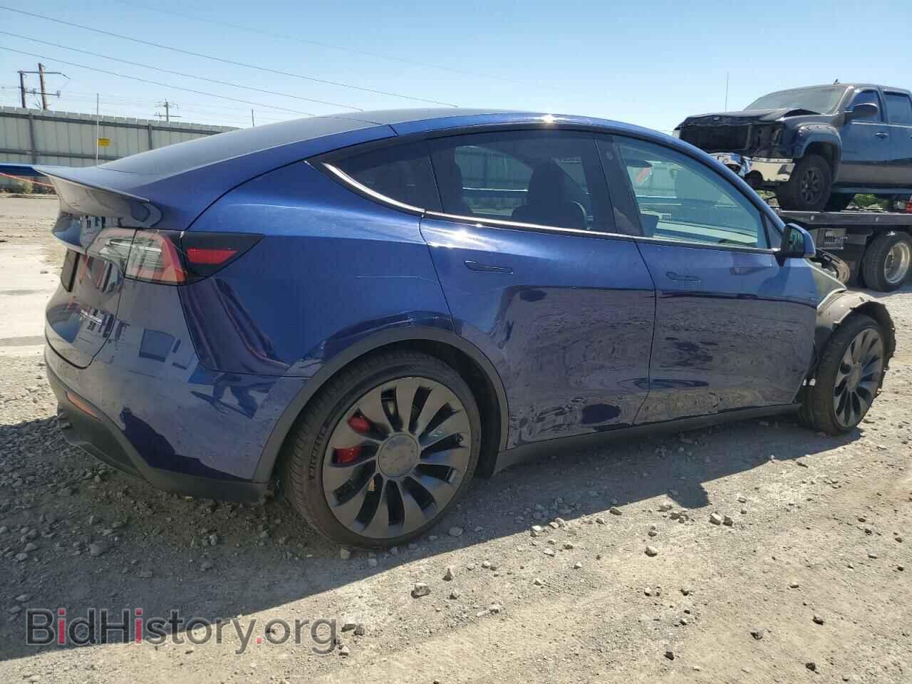 2022 TESLA MODEL Y - VIN: 7SAYGDEF7NF493352 - Фото 3