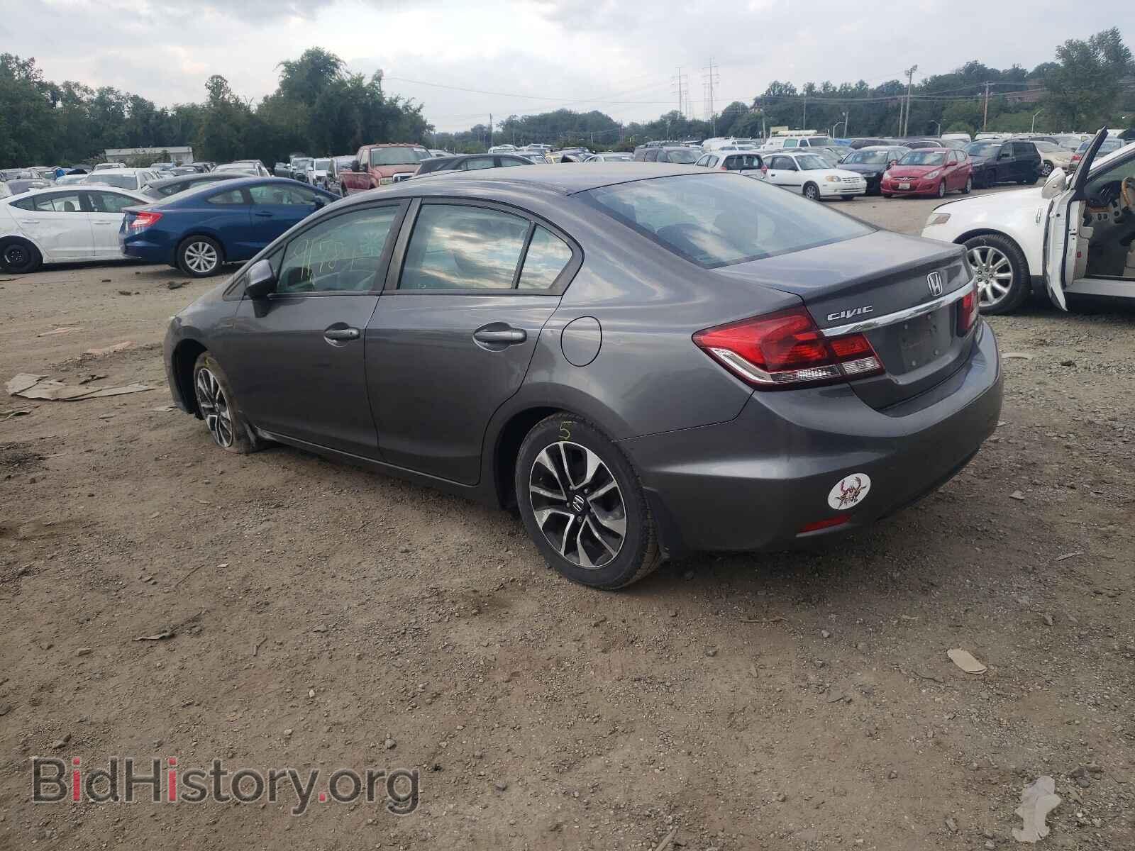2013 HONDA CIVIC - VIN: 2HGFB2F84DH502154 - Фото 3