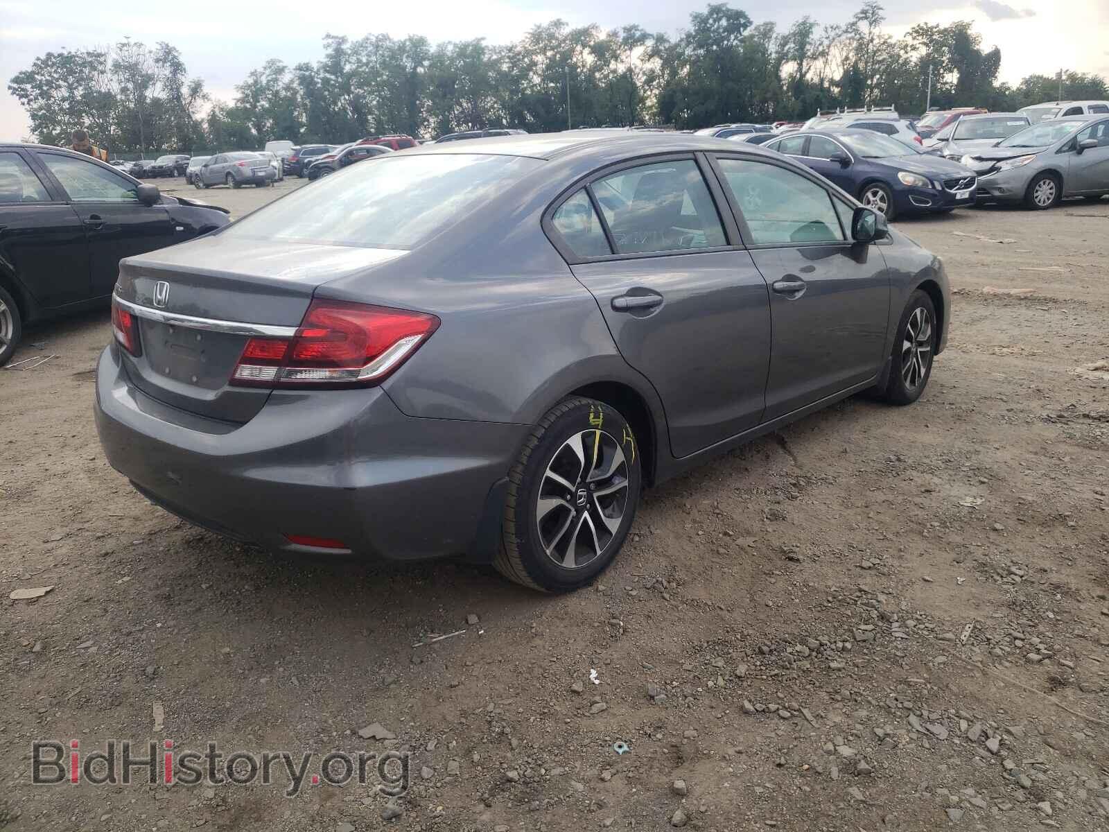 2013 HONDA CIVIC - VIN: 2HGFB2F84DH502154 - Фото 4