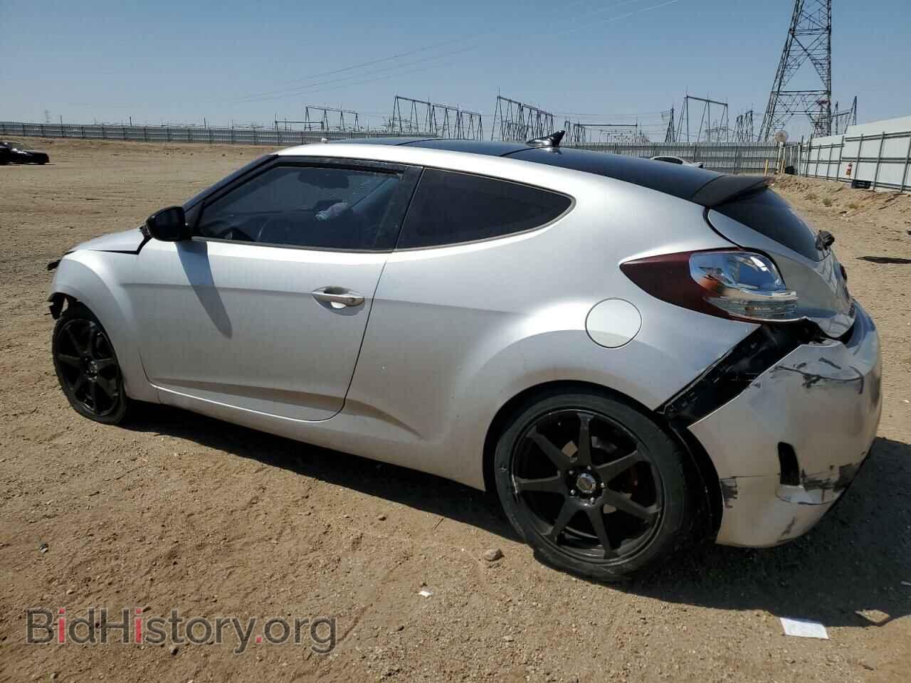 2012 HYUNDAI VELOSTER - VIN: KMHTC6AD0CU049409 - Фото 2