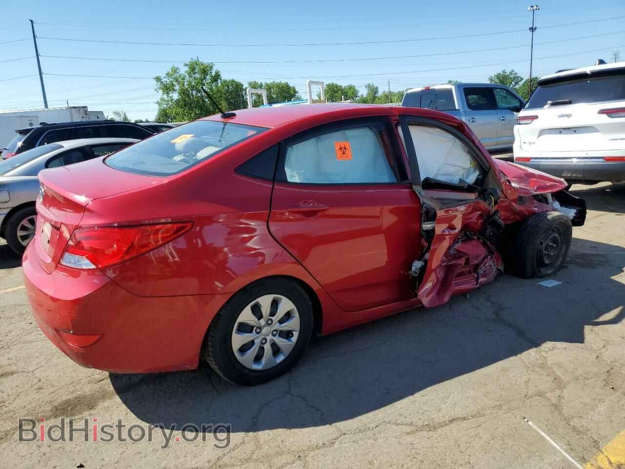 2016 HYUNDAI ACCENT - VIN: KMHCT4AE7GU045523 - Фото 3