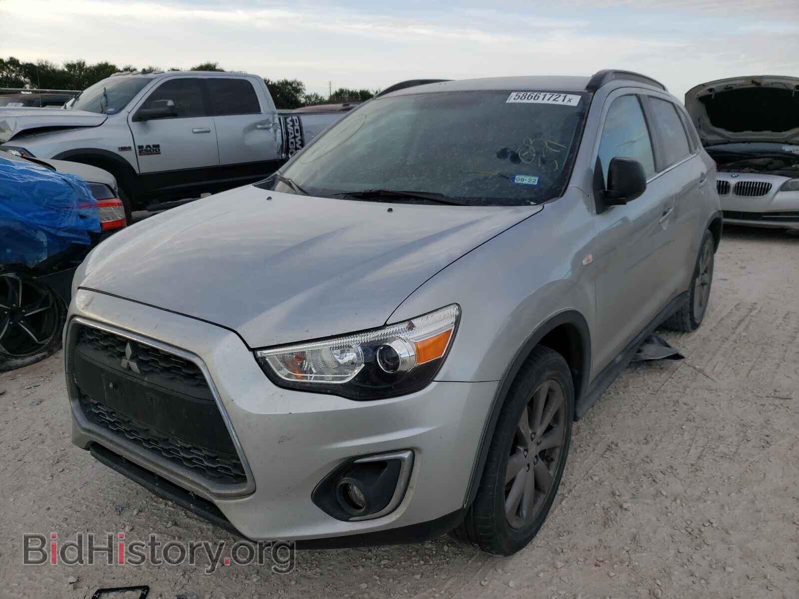 2013 MITSUBISHI OUTLANDER - VIN: 4A4AP5AU2DE023571 - Фото 2