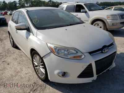 2012 Ford FOCUS Focus SEL, белый — VIN 1FAHP3M26CL381938, Copart