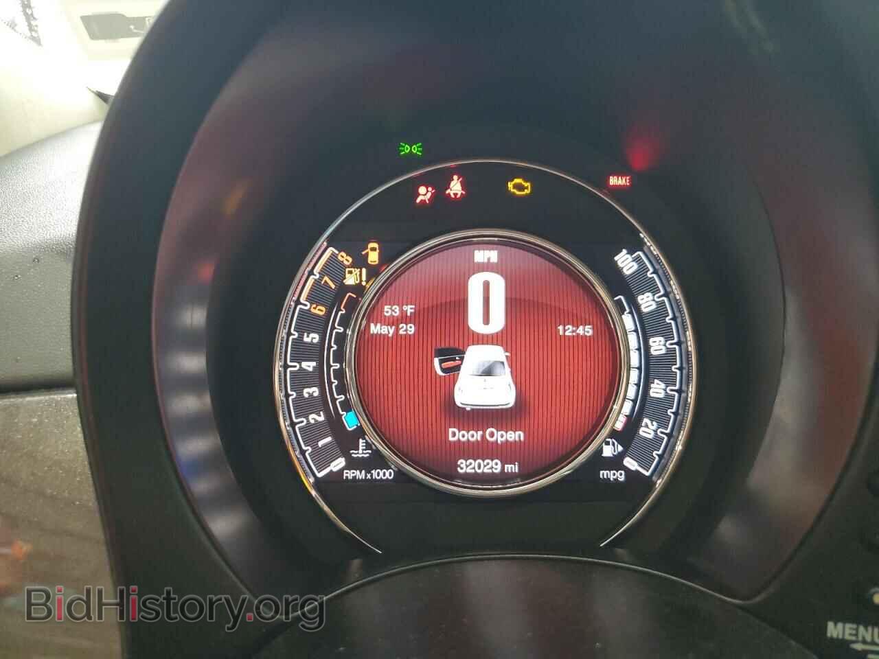 2017 FIAT 500 - VIN: 3C3CFFKR5HT547925 - Фото 9