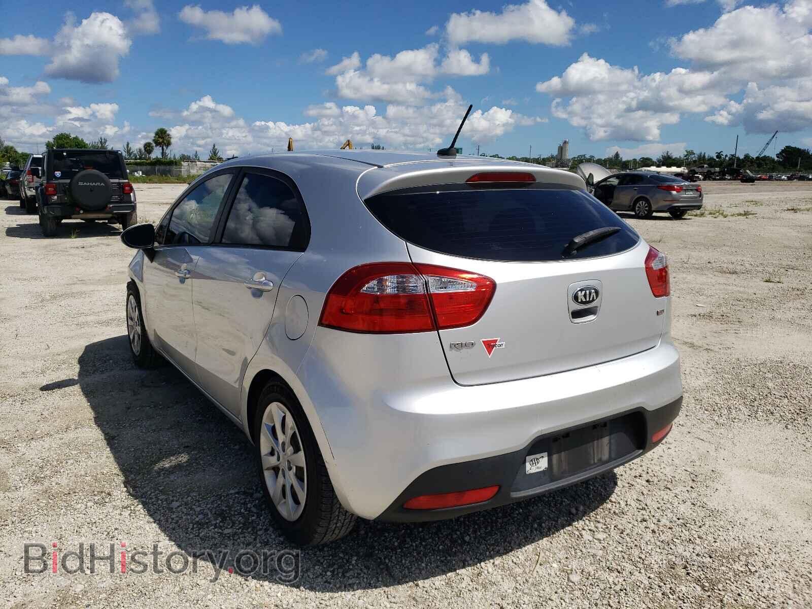2014 KIA RIO - VIN: KNADM5A31E6410707 - Фото 3