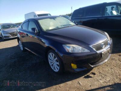 2007 Lexus IS IS 250, черный — VIN JTHCK262772016141, Copart