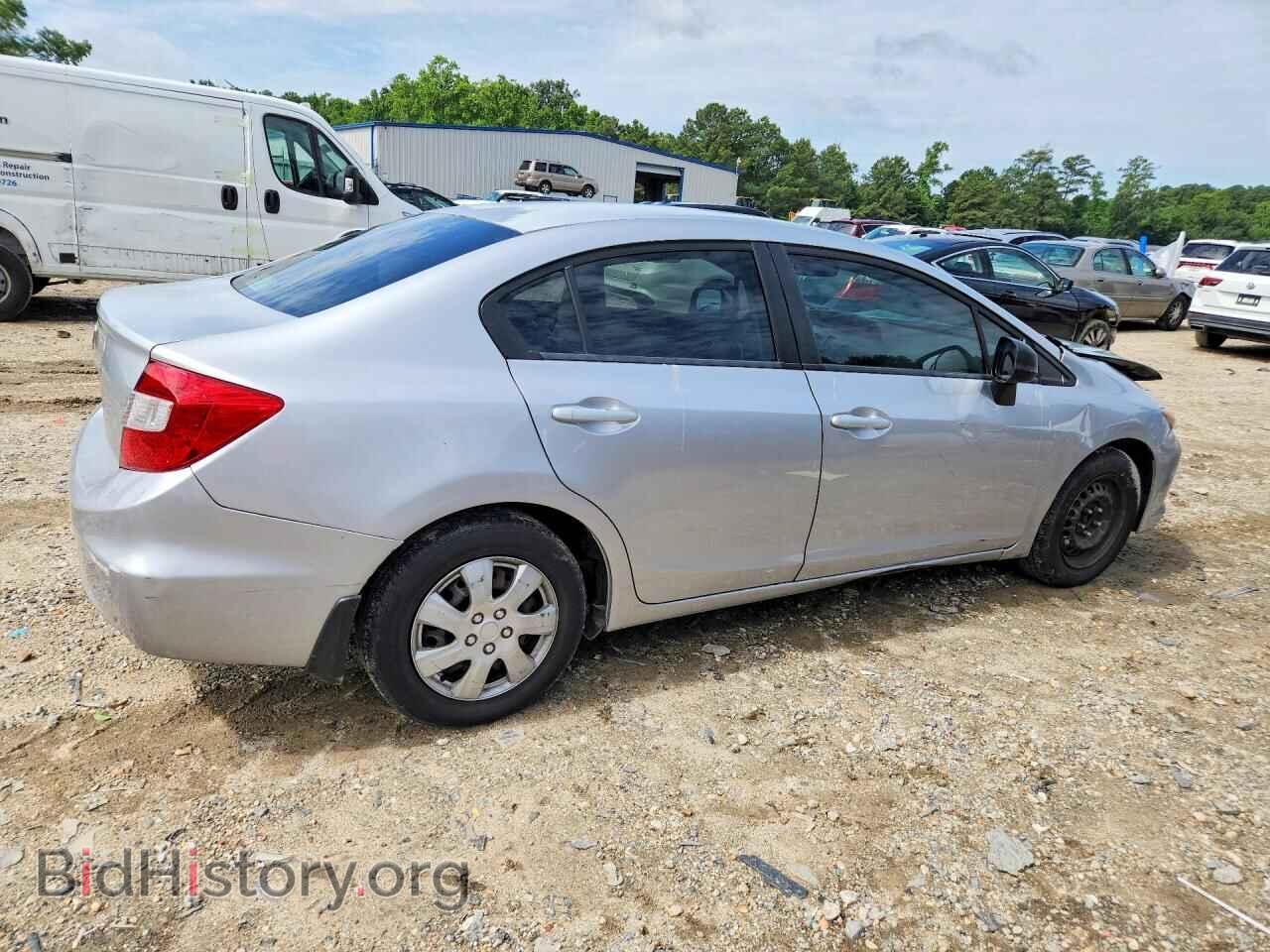 2012 HONDA CIVIC - VIN: 2HGFB2F54CH320202 - Фото 3