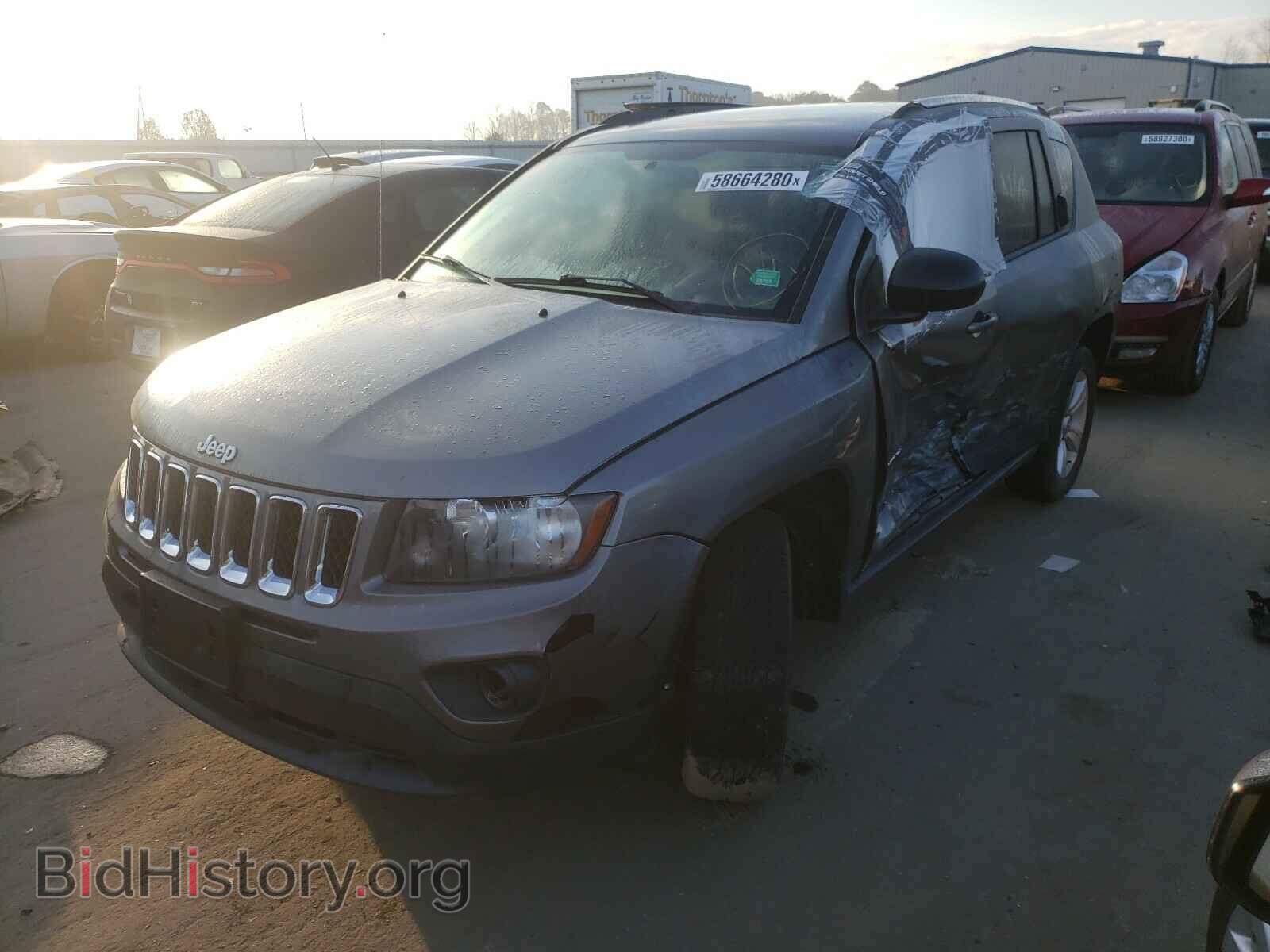 2014 JEEP COMPASS - VIN: 1C4NJDBB8ED572605 - Фото 2