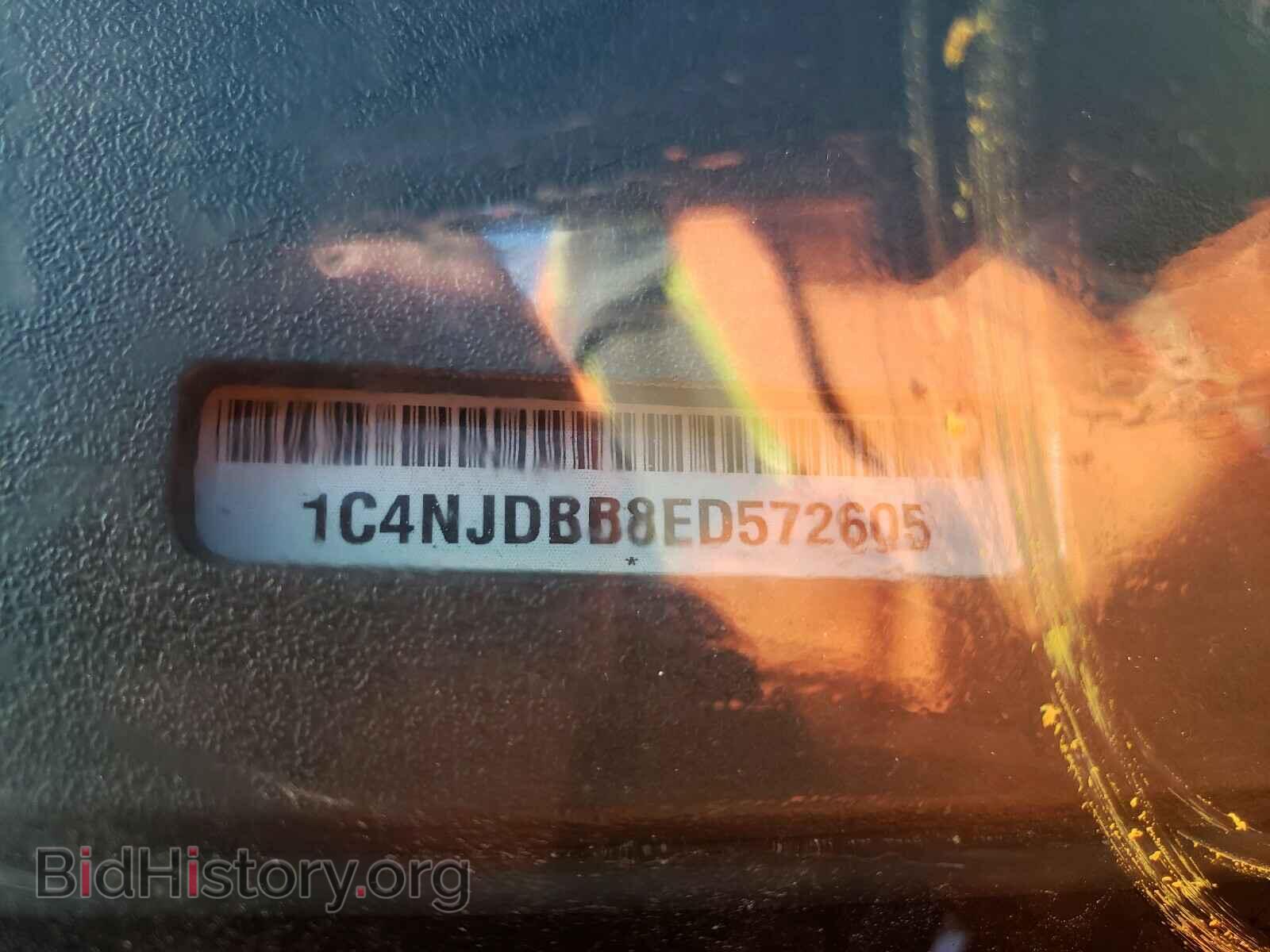 2014 JEEP COMPASS - VIN: 1C4NJDBB8ED572605 - Фото 10