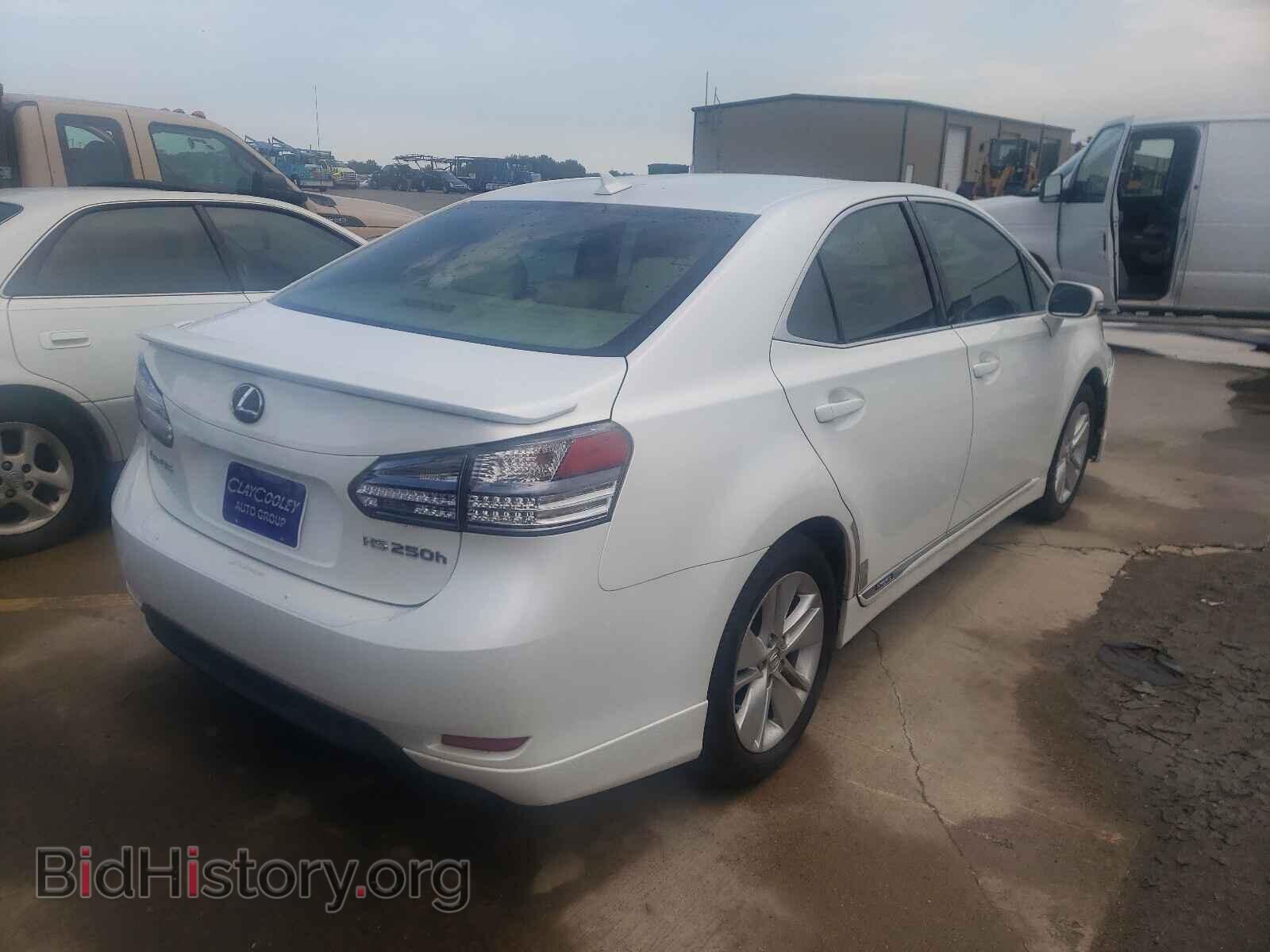 2010 LEXUS HS - VIN: JTHBB1BA9A2023943 - Фото 4