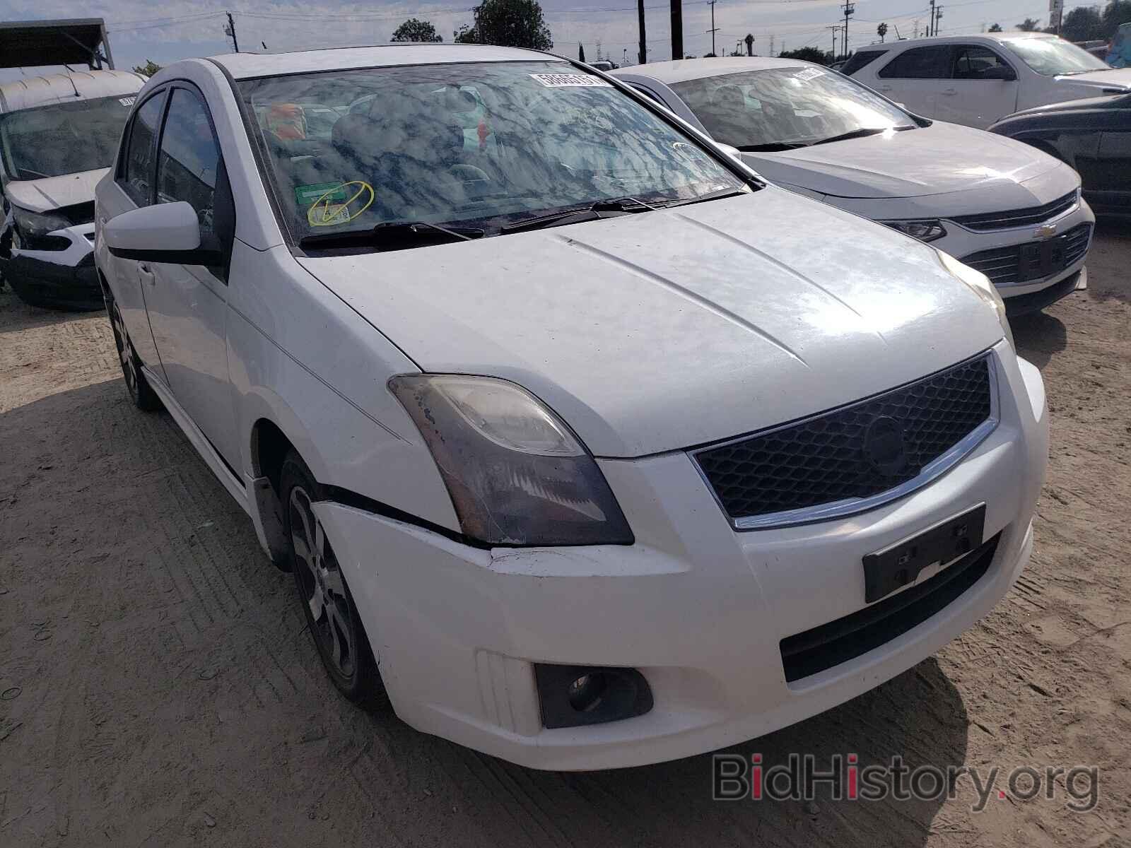 Photo 3N1AB6APXCL612407 - NISSAN SENTRA 2012