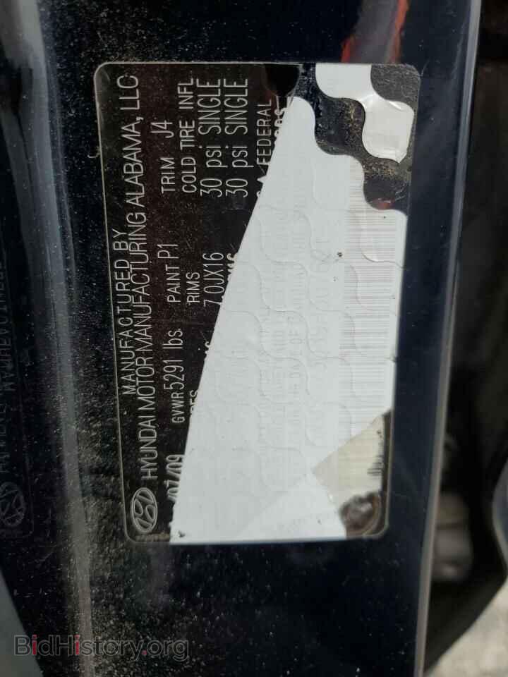 2009 HYUNDAI SANTA FE - VIN: 5NMSG73D89H307621 - Фото 13
