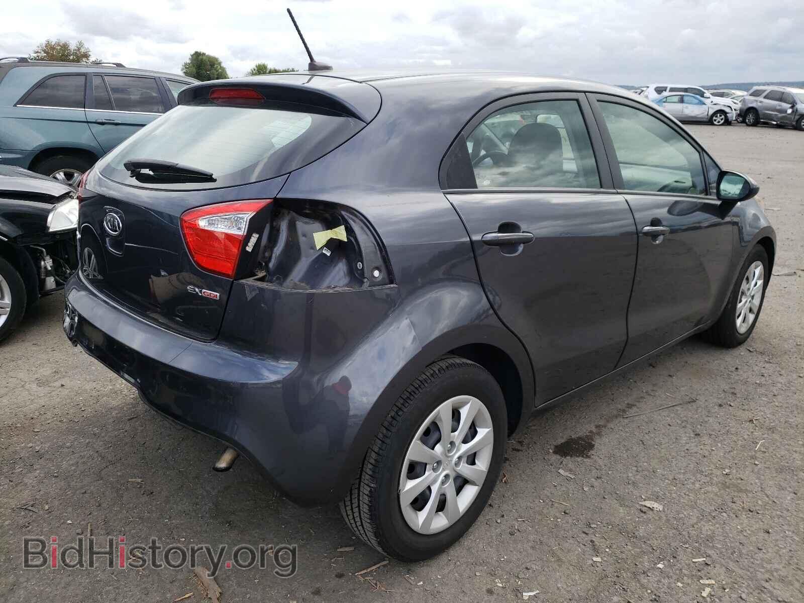 2013 KIA RIO - VIN: KNADN5A35D6114973 - Фото 4