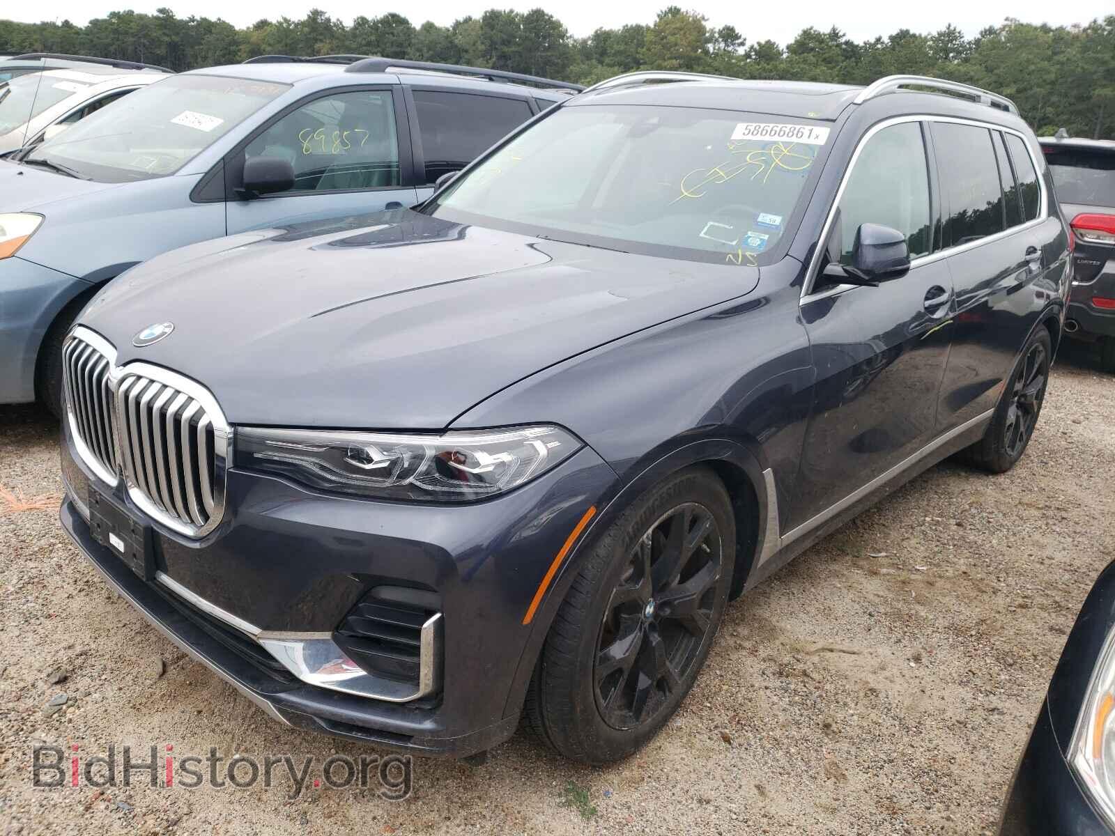 2020 BMW X7 - VIN: 5UXCW2C01L9B43107 - Фото 2
