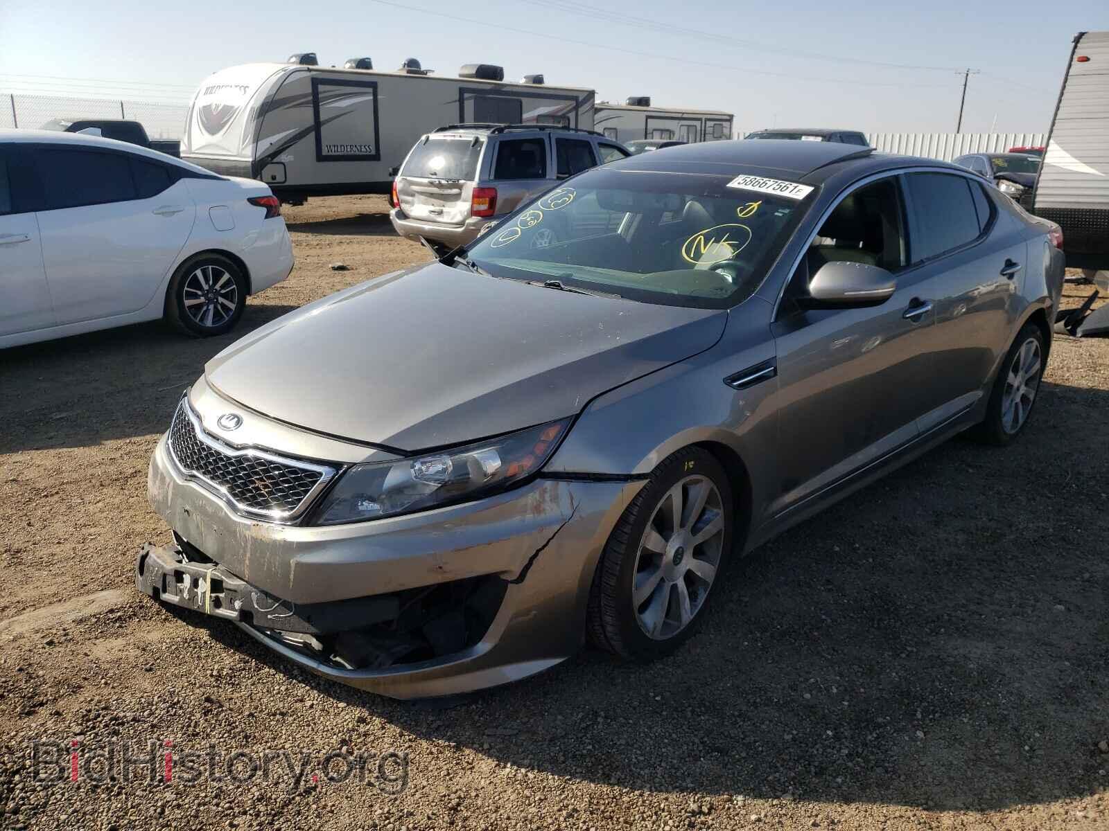 2013 KIA OPTIMA - VIN: 5XXGR4A62DG142739 - Фото 2