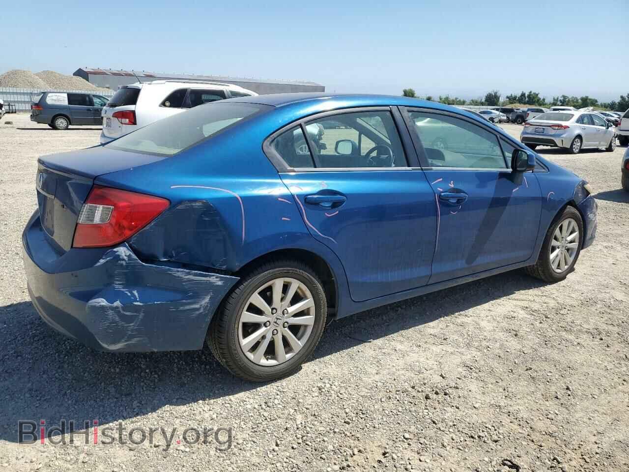 2012 HONDA CIVIC - VIN: 19XFB2F80CE327832 - Фото 3