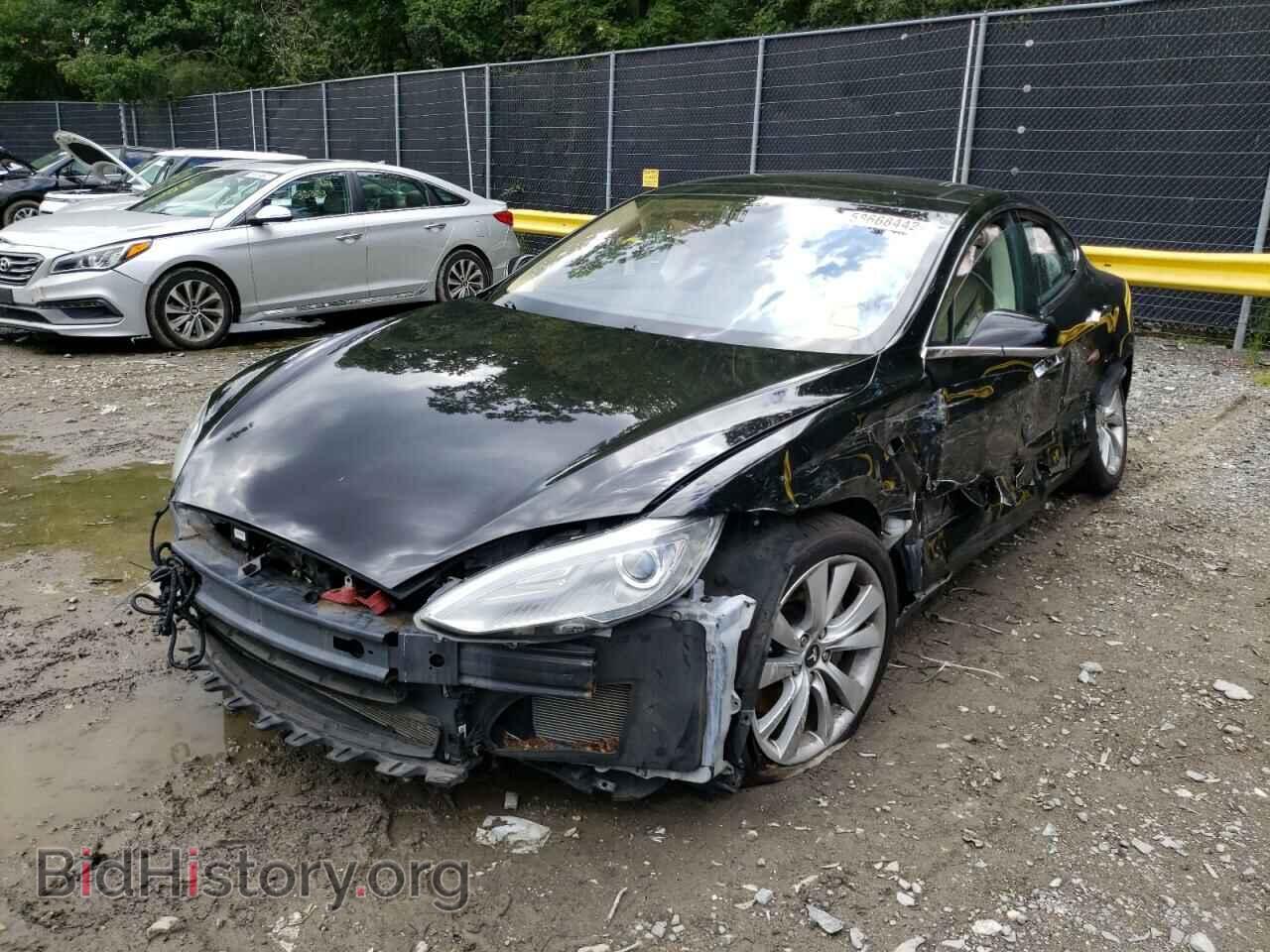 2014 TESLA MODEL S - VIN: 5YJSA1H16EFP34076 - Photo 2