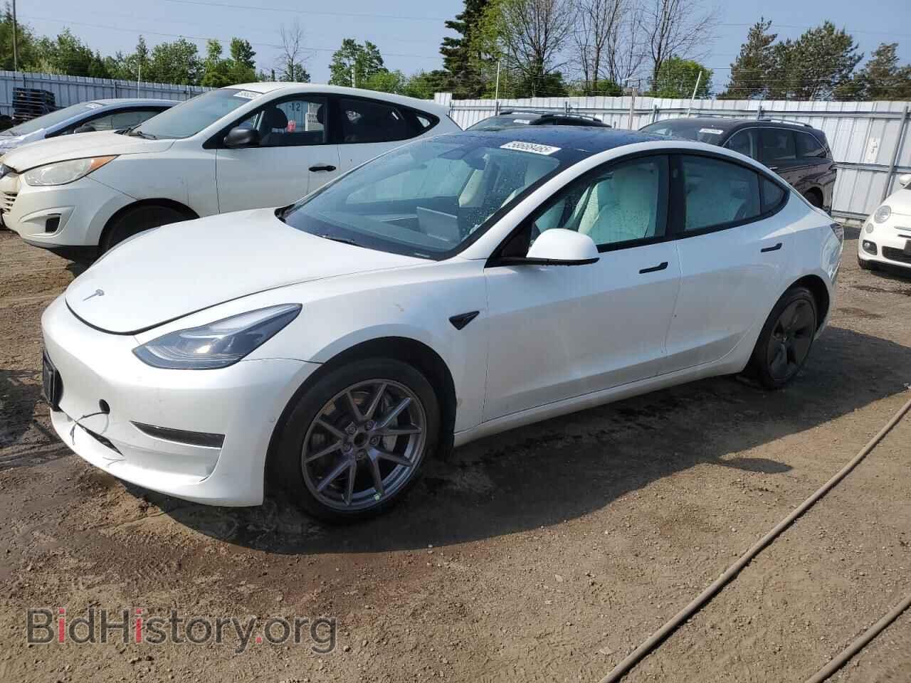 Photo 5YJ3E1EA3NF192867 - TESLA MODEL 3 2022