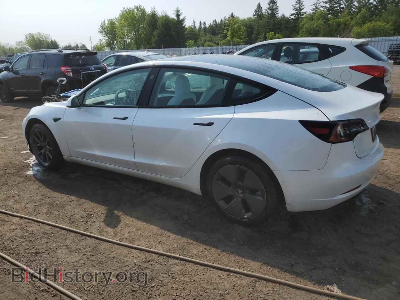 2022 TESLA MODEL 3 - VIN: 5YJ3E1EA3NF192867 - Фото 2