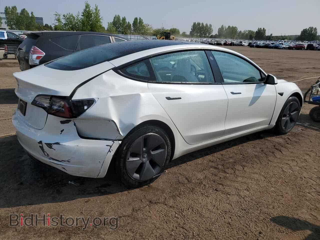 2022 TESLA MODEL 3 - VIN: 5YJ3E1EA3NF192867 - Фото 3