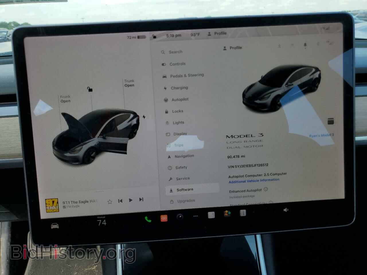 2018 TESLA MODEL 3 - VIN: 5YJ3E1EB5JF128512 - Фото 9