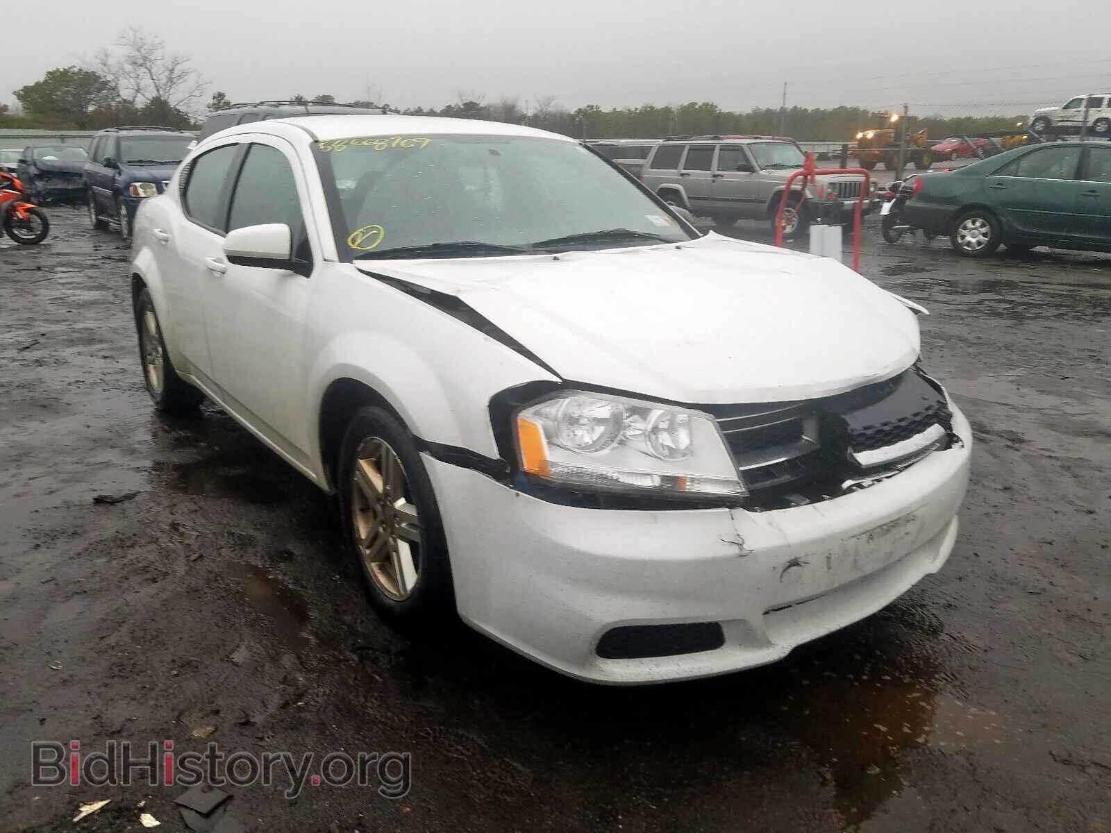 Photo 1C3CDZCB4CN219459 - DODGE AVENGER 2012