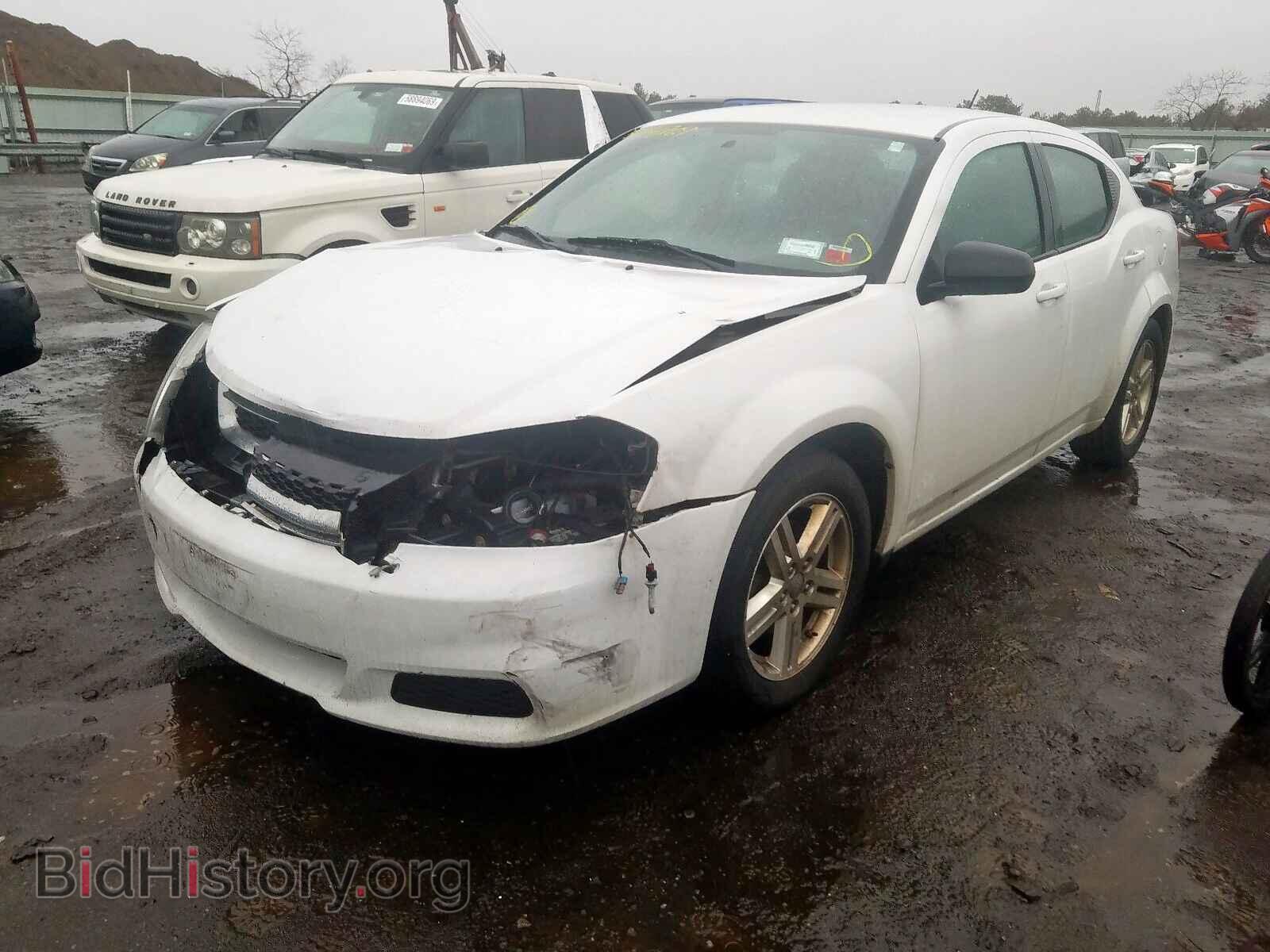 2012 DODGE AVENGER - VIN: 1C3CDZCB4CN219459 - Фото 2