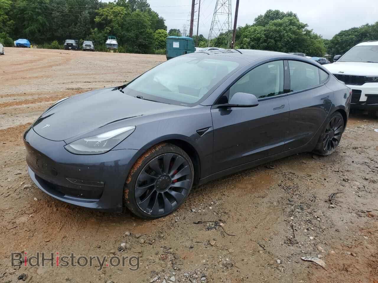 Фотография 5YJ3E1EC4MF025269 - TESLA MODEL 3 2021