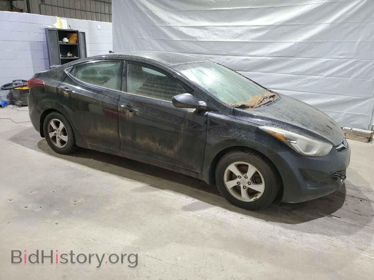 2014 HYUNDAI ELANTRA - VIN: KMHDH4AE4EU124392 - Фото 4