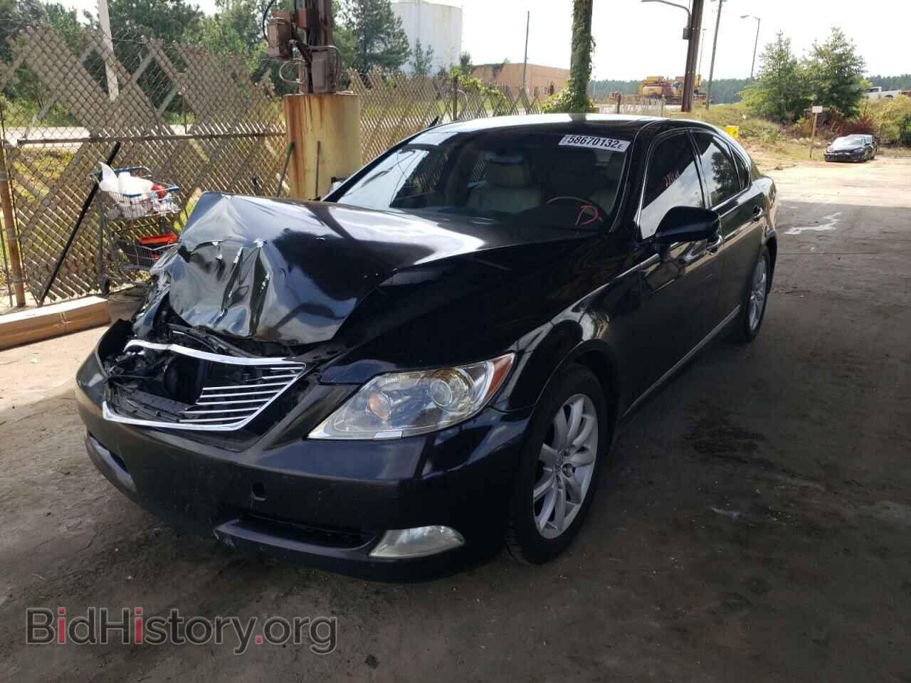 2007 LEXUS LS460 - VIN: JTHBL46F875008779 - Фото 2