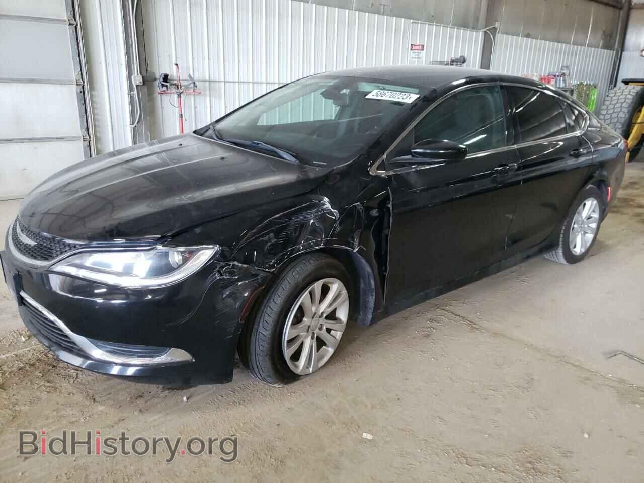 Фотография 1C3CCCAB9GN126817 - CHRYSLER 200 2016