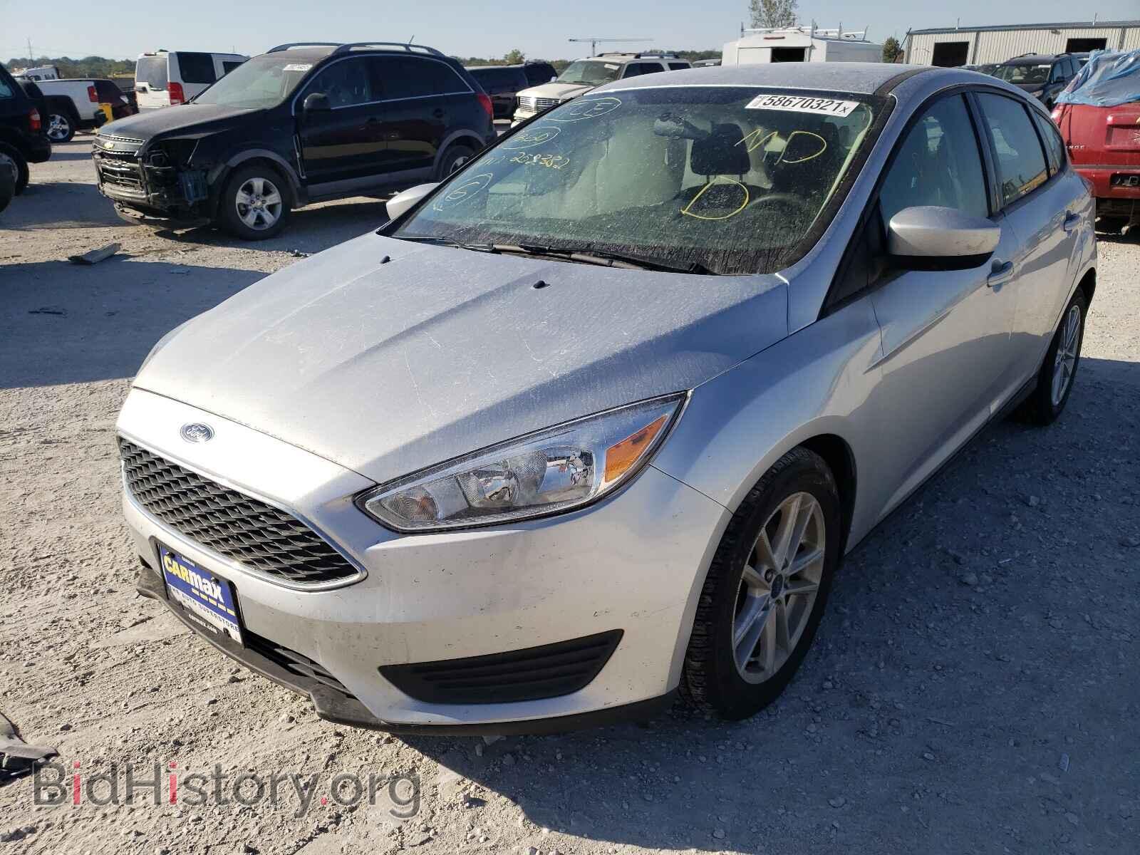 2018 FORD FOCUS - VIN: 1FADP3K20JL252382 - Фото 2