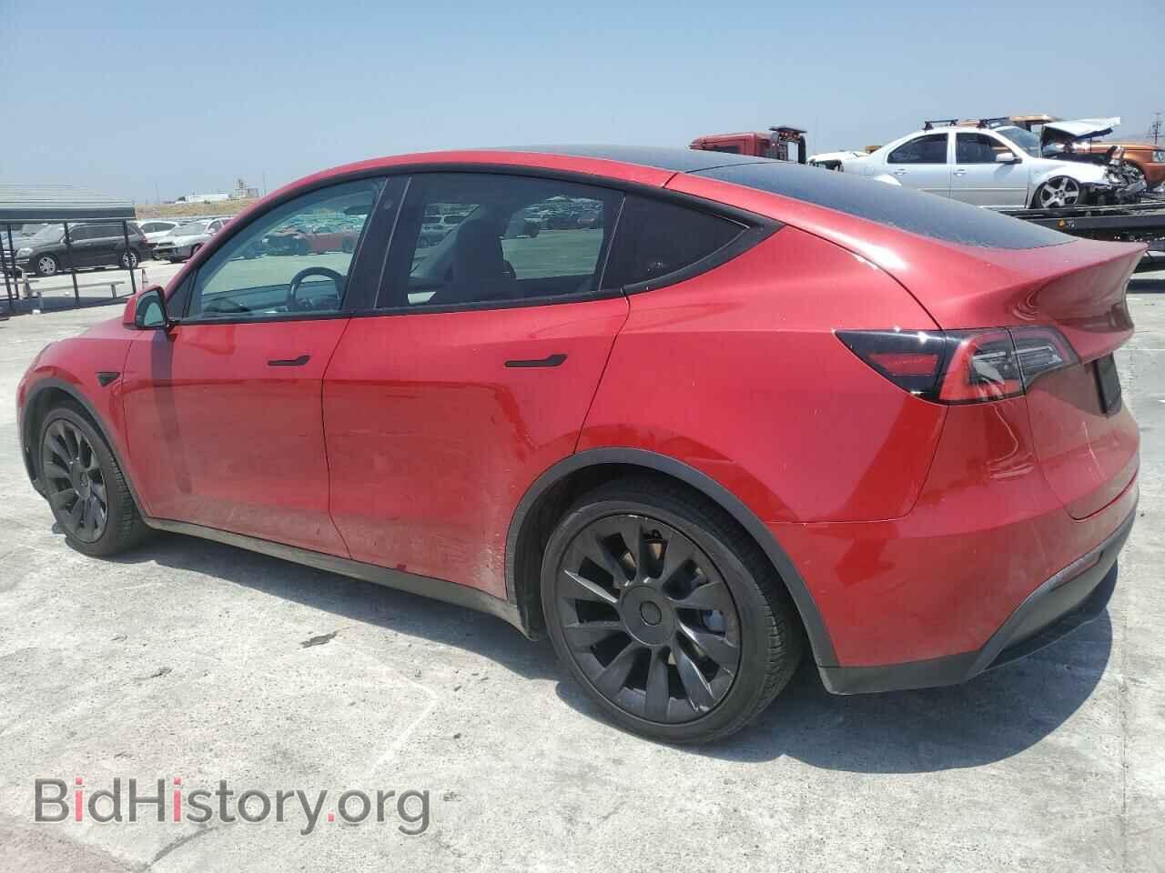 2021 TESLA MODEL Y - VIN: 5YJYGDED4MF107089 - Фото 2