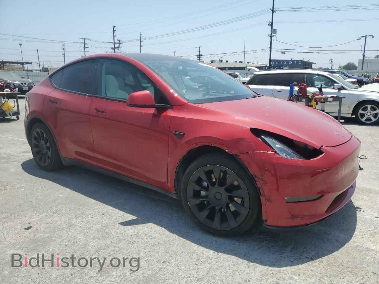 2021 TESLA MODEL Y - VIN: 5YJYGDED4MF107089 - Фото 4