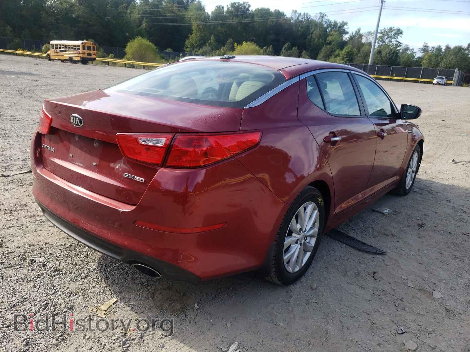2014 KIA OPTIMA - VIN: 5XXGN4A72EG330683 - Фото 4