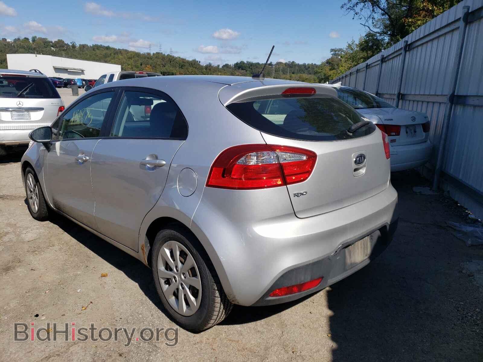2012 KIA RIO - VIN: KNADM5A34C6014607 - Фото 3