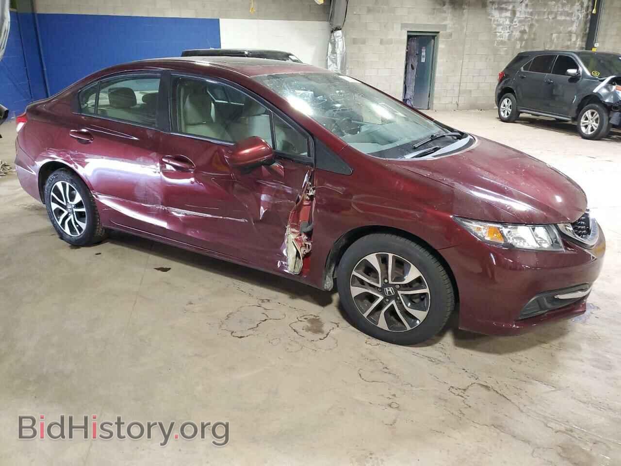 2014 HONDA CIVIC - VIN: 2HGFB2F83EH552173 - Фото 4