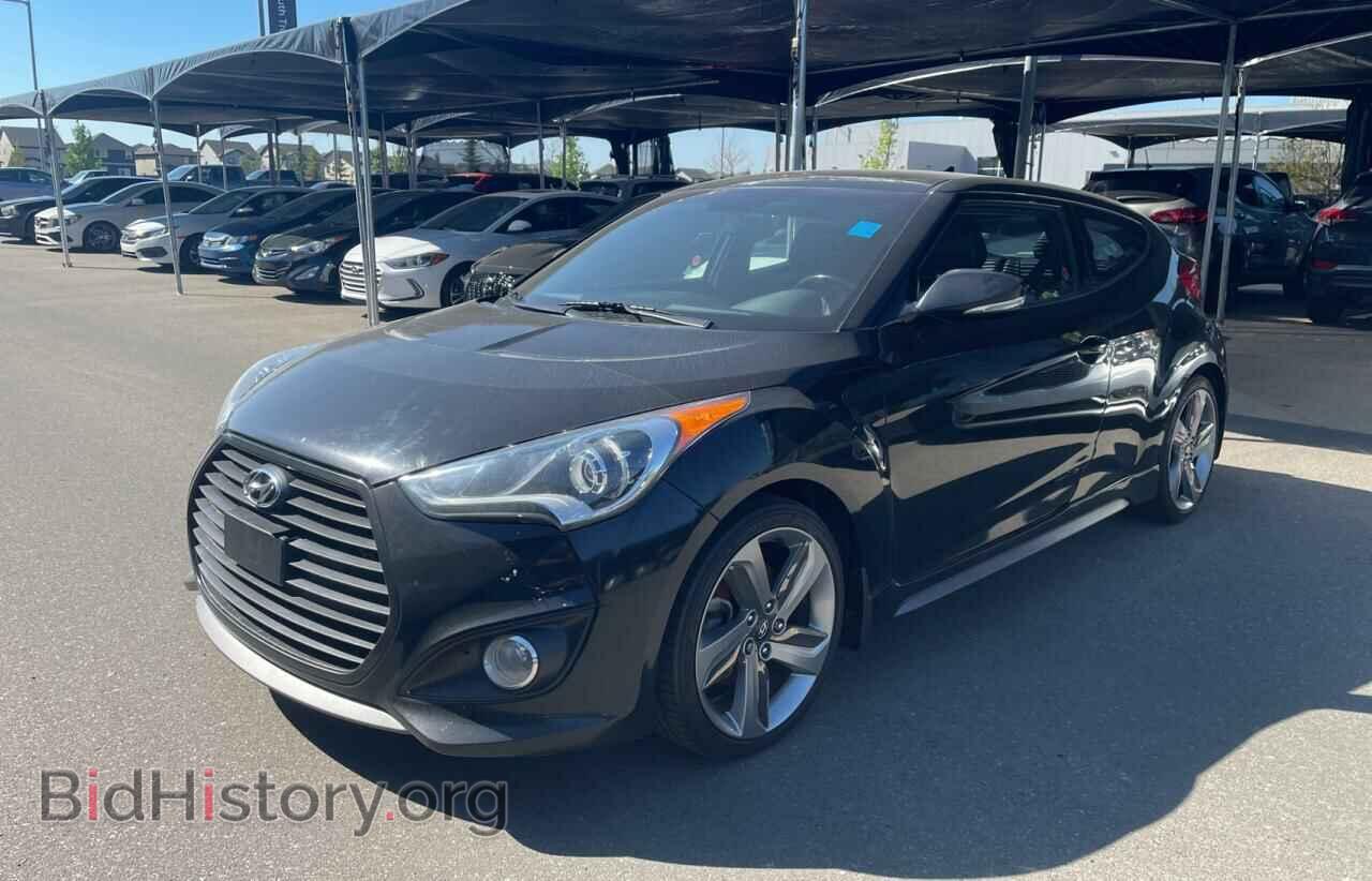 2014 HYUNDAI VELOSTER - VIN: KMHTC6AE8EU190899 - Фото 2